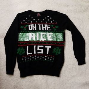 Nice/Naughty Christmas Sweater